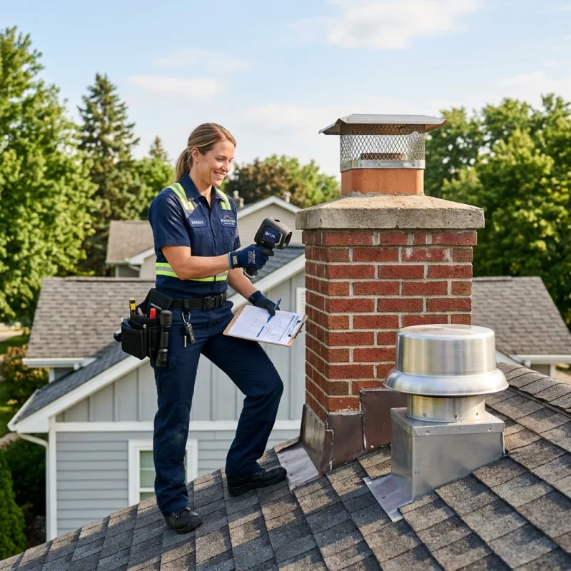Technician removing a deceased bird from an indoor space in Sandhurst